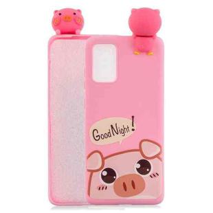 For Samsung Galaxy A33 5G Shockproof Cartoon TPU Phone Case(Cute Pig)