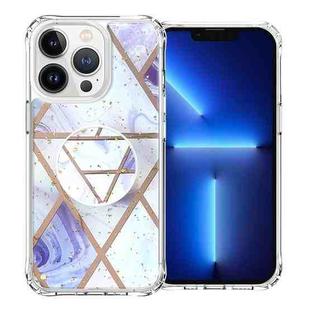 IMD Epoxy Space Shockproof Phone Case with Holder For iPhone 11 Pro Max(A11)