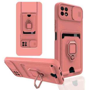 For Huawei nova Y60 Sliding Camera Cover Design TPU Phone Case(Pink)