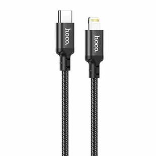 hoco X14 20W USB-C / Type-C to 8 Pin Double Speed PD Charging Data Cable, Cable Length:3m(Black)