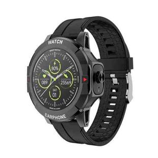 HAMTOD N16 1.3 inch HD Screen Smart Earphone Watch, Support Bluetooth Call / Sleep Monitoring(Black)