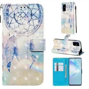 For Galaxy S20+ 3D Painting Horizontal Flip Leather Case with Holder & Card Slot & Wallet & Lanyard(Dream Wind Chimes)