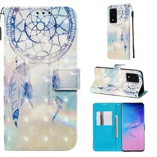 For Galaxy  S20 Ultra 3D Painting Horizontal Flip Leather Case with Holder & Card Slot & Wallet & Lanyard(Dream Wind Chimes)