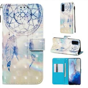For Galaxy S20 3D Painting Horizontal Flip Leather Case with Holder & Card Slot & Wallet & Lanyard(Dream Wind Chimes)