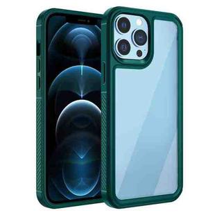For iPhone 13 Pro Forerunner TPU+PC Phone Case (Green)