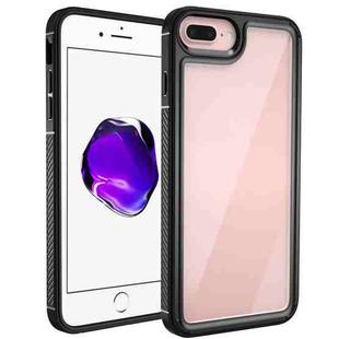 Forerunner TPU+PC Phone Case For iPhone 8 Plus / 7 Plus(Black)