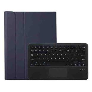 A700-A Ultra-thin Bluetooth Keyboard Leather Case with Touchpad For Samsung Galaxy Tab S8 11 inch SM-X700 / SM-X706(Blue)