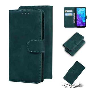 For Huawei Y5 2019 / Honor 8S Skin Feel Pure Color Flip Leather Phone Case(Green)