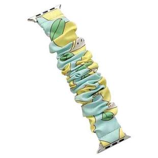 Single Loop Elasticity Cloth Fruit Watch Band For Apple Watch Ultra 49mm / Series 8&7 45mm / SE 2&6&SE&5&4 44mm / 3&2&1 42mm(E)