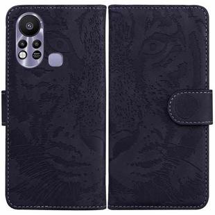 For Infinix Hot 11s X6812 Tiger Embossing Pattern Horizontal Flip Leather Phone Case(Black)