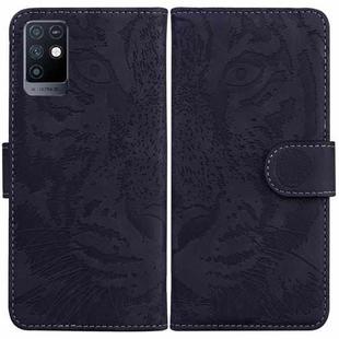 For Infinix Note 10 X693 Tiger Embossing Pattern Horizontal Flip Leather Phone Case(Black)