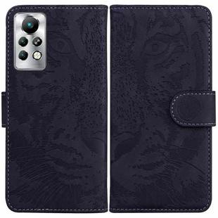 For Infinix Note 11 Pro / Note 11s Tiger Embossing Pattern Horizontal Flip Leather Phone Case(Black)