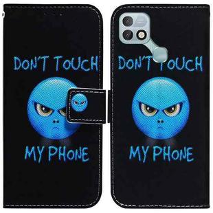 For Infinix Hot 10i / Smart 5 Pro X659B / PR652B / S658E Coloured Drawing Leather Phone Case(Anger)