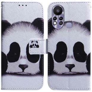 For Infinix Hot 11s X6812 Coloured Drawing Leather Phone Case(Panda)