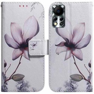 For Infinix Hot 11S NFC X6812B Coloured Drawing Leather Phone Case(Magnolia Flower)