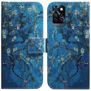 For Infinix Note 10 Pro X695 Coloured Drawing Leather Phone Case(Apricot)