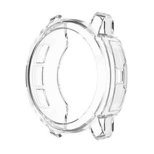 For Garmin Instinct 2S Half Coverage Hollowed TPU Watch Case(Transparent White)