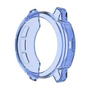 For Garmin Instinct 2S Half Coverage Hollowed TPU Watch Case(Transparent Blue)