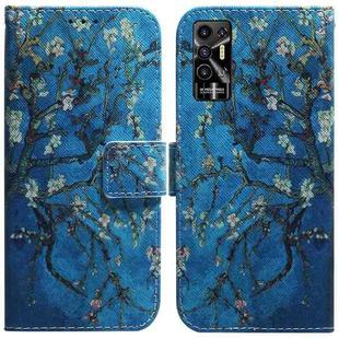 For Tecno Pova 2 Coloured Drawing Leather Phone Case(Apricot)