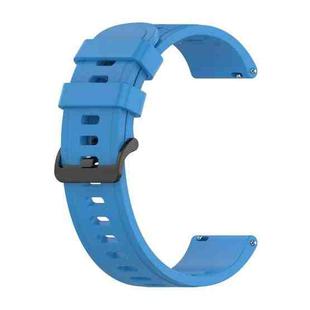 For Xiaomi Watch S1 Active / Watch Color 2 Solid Color Silicone Watch Band(Sky Blue)