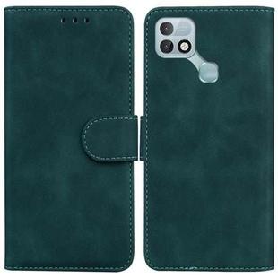 For Infinix Hot 10i / Smart 5 Pro X659B / PR652B / S658E Skin Feel Pure Color Flip Leather Phone Case(Green)