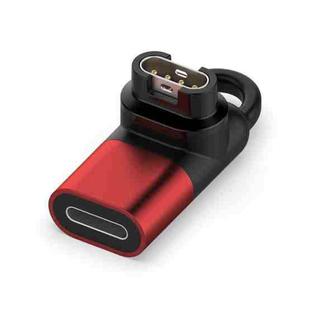 For Garmin 8 Pin Female Watch Charging Adapter(Red)