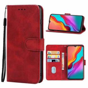 Leather Phone Case For Infinix Hot 12i(Red)