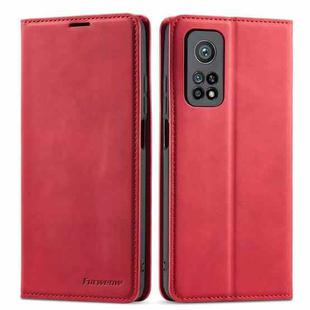 For Xiaomi Redmi Note 11 Pro 4G Global Forwenw Dream Series Oil Edge Strong Magnetism Leather Phone Case(Red)