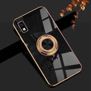 For Sharp Aquos Wish 6D Electroplating Full Coverage Silicone Phone Case(Black)