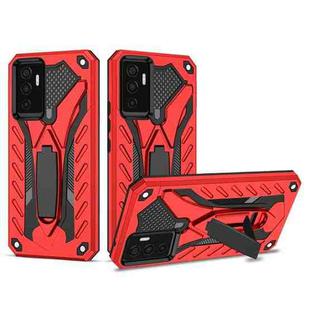 For vivo V23e 5G / 4G / S10e Shockproof TPU + PC Phone Case(Red)