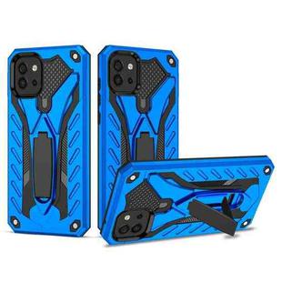 For Samsung Galaxy A03 164mm Shockproof TPU + PC Phone Case(Blue)