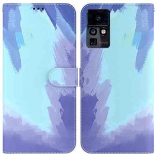 For Infinix Zero X / X Pro Watercolor Pattern Horizontal Flip Leather Phone Case(Winter Snow)