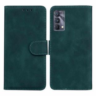 For OPPO Realme GT Master Skin Feel Pure Color Flip Leather Phone Case(Green)
