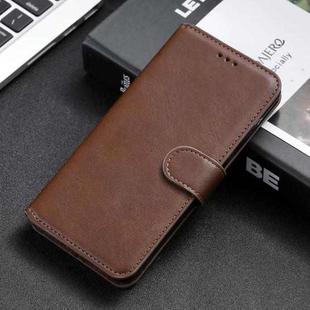 For OPPO Find X5 Pro Classic Calf Texture PU + TPU Horizontal Flip Leather Case(Brown)