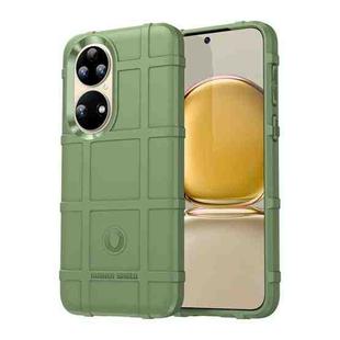 For Huawei P50E Full Coverage Shockproof TPU Case(Green)