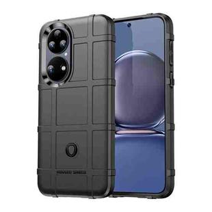 For Huawei P50E Full Coverage Shockproof TPU Case(Black)