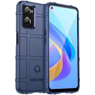 For OPPO A76 / A96 International Version Full Coverage Shockproof TPU Case(Blue)