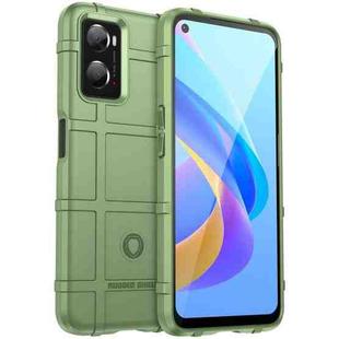 For OPPO K10 Full Coverage Shockproof TPU Case(Green)