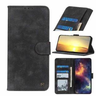 For Xiaomi Redmi Note 11E/Redmi 10 5G Antelope Texture Magnetic Buckle Leather Phone Case(Black)