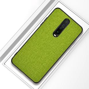 For Xiaomi Redmi K30 Shockproof Cloth Protective Case(Green)