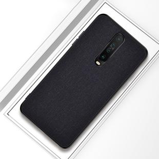 For Xiaomi Redmi K30 Shockproof Cloth Protective Case(Black)