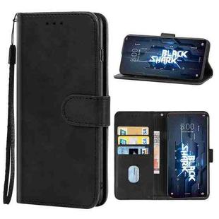 For Xiaomi Black Shark 5 Leather Phone Case(Black)