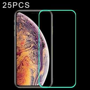 25 PCS Luminous Shatterproof Airbag Tempered Glass Film For iPhone 11 Pro Max / XS Max