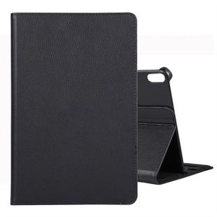 For Huawei Matepad Pro 10.8 inch 360 Degree Rotation Litchi Texture Flip Leather Case with Holder(Black)