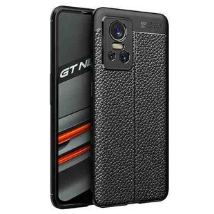 For OPPO Realme GT Neo3 Litchi Texture TPU Shockproof Case(Black)