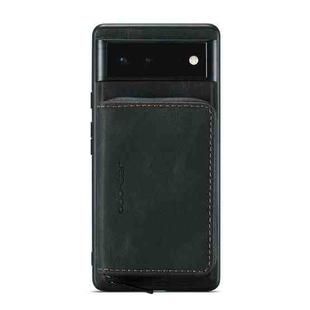 For Google Pixel 7 5G JEEHOOD Magnetic Zipper Wallet Phone Leather Case(Black)