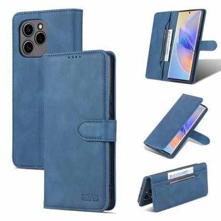 For Honor 60 SE AZNS Dream II Skin Feel Horizontal Flip Leather Case(Blue)