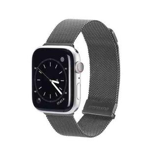 DUX DUCIS Milanese Watch Band For Apple Watch Series 8&7 45mm / SE 2&6&SE&5&4 44mm / 3&2&1 42mm(Grey)