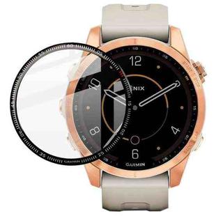 For Garmin Fenix 7S IMAK HD High Transparent Wear-resistant Watch Screen Protective Film