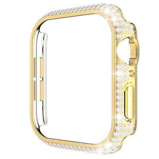 Hollowed Diamond PC Watch Case For Apple Watch Series 6&SE&5&4 40mm(Gold)